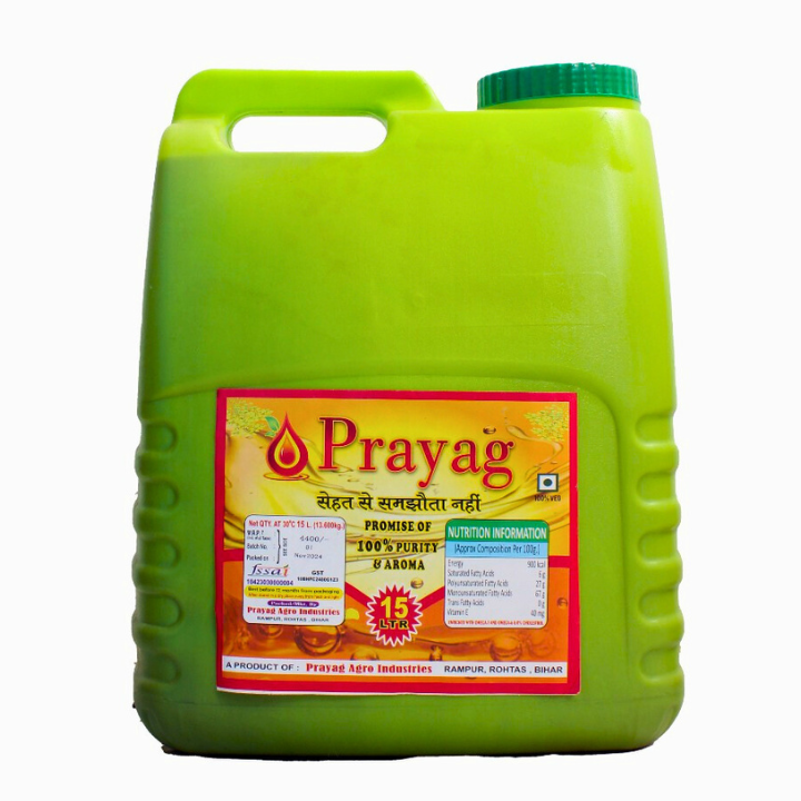 15L Cold Press Yellow Mustard Oil